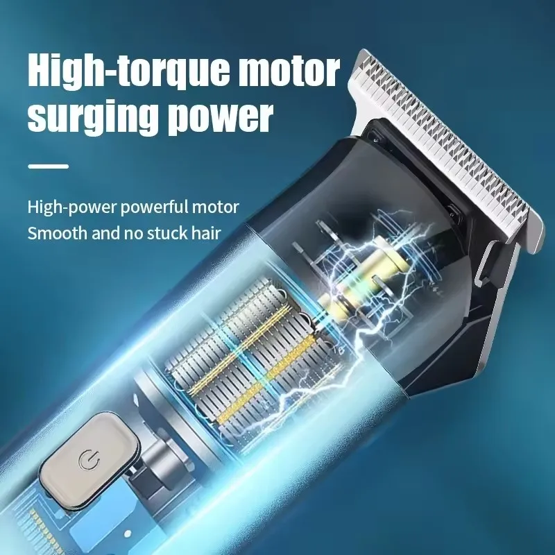 Youpin RUIBO メンズ用ひげトリマー 充電式電気シェーバー コードレスヘアクリッパー トリマーセット 防水メンズシェービングキット