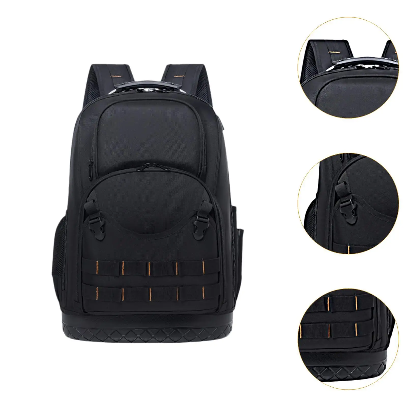 ツールバックパック実用的な頑丈なバックパックツールバッグ産業労働者