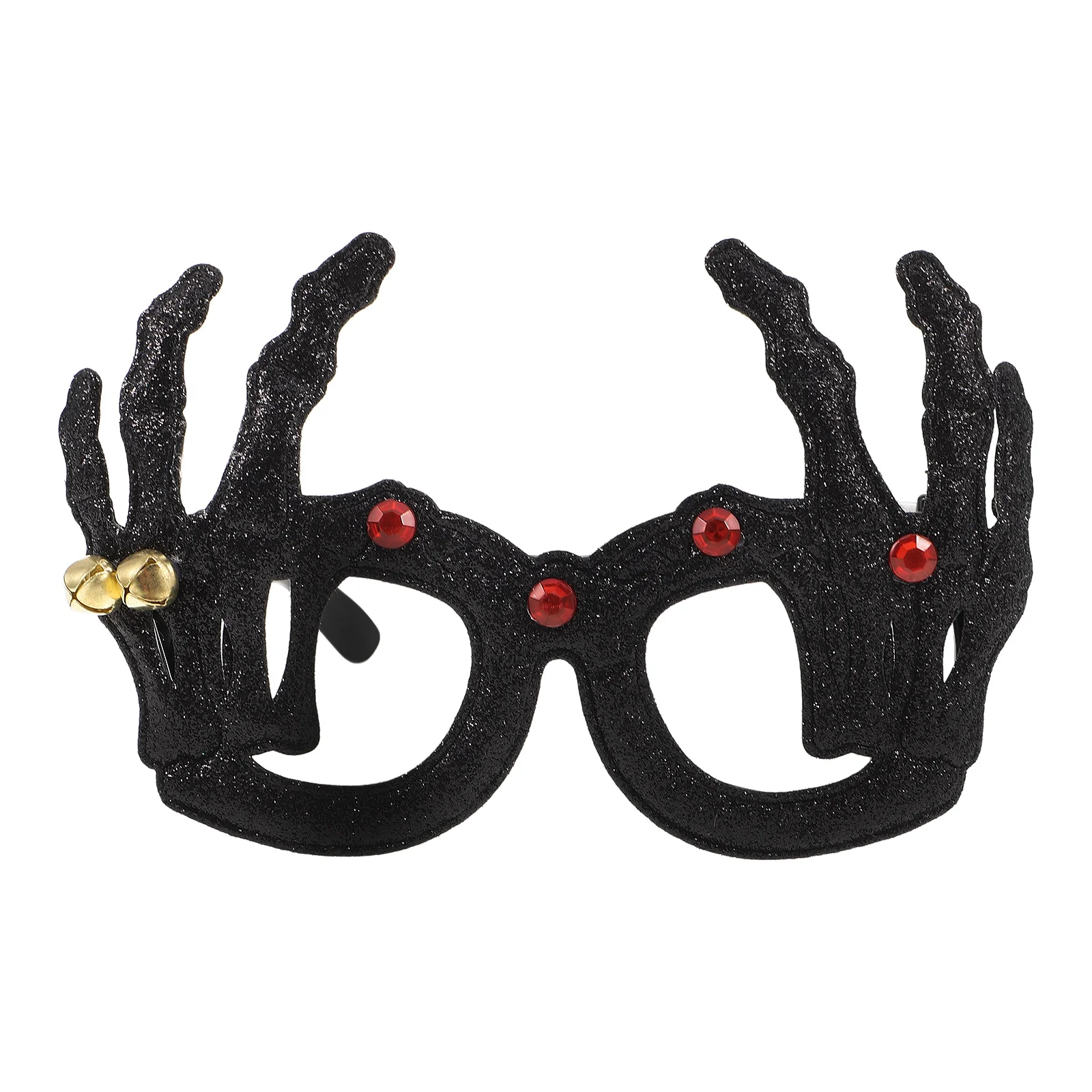 إطارات نظارات الهالوين على شكل عنكبوت مثالية للحفلات التنكرية كابينة تصوير دعائم نظارات الهالوين المضحكة #3