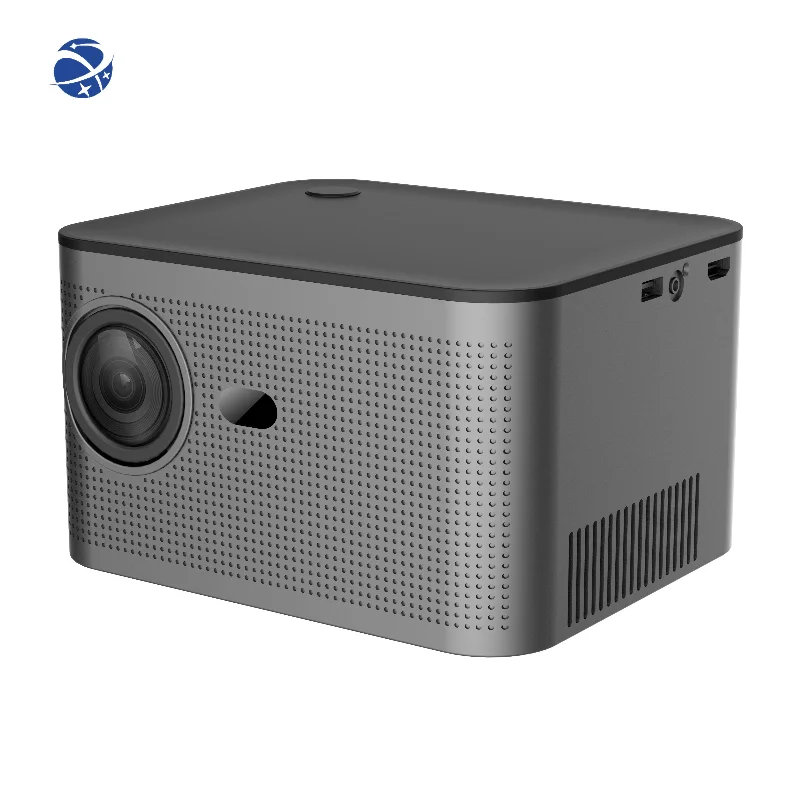 Factory Direct Supply HY350 High brightness projector 1080p LCD projector Android 11.0 home projector