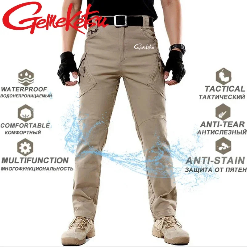 

New IX9 Men's Military Tactical Pants Outdoor Breathable Sports Pant Hiking Hunting Pants Windproof and Waterproof Fishing Pants