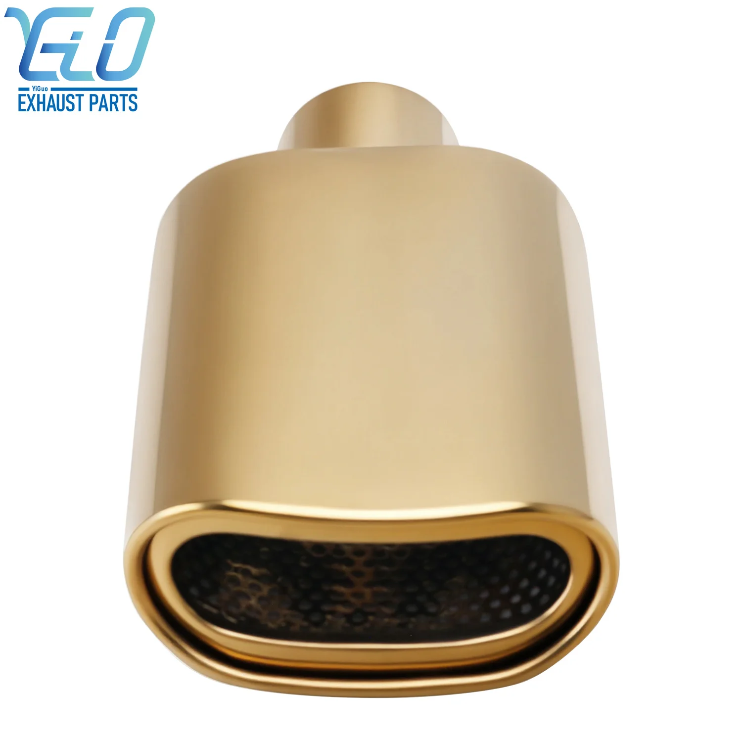 Stainless Steel Muffler Tail Throat 63mm Inlet 138mm Outlet Universal Car Exhaust End Tip