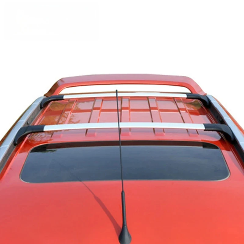 

2Pcs Aluminum Alloy Roof Rack Rails SUV 2013-2020 Side Bars Luggage Easy Installation Exterior Auto Parts