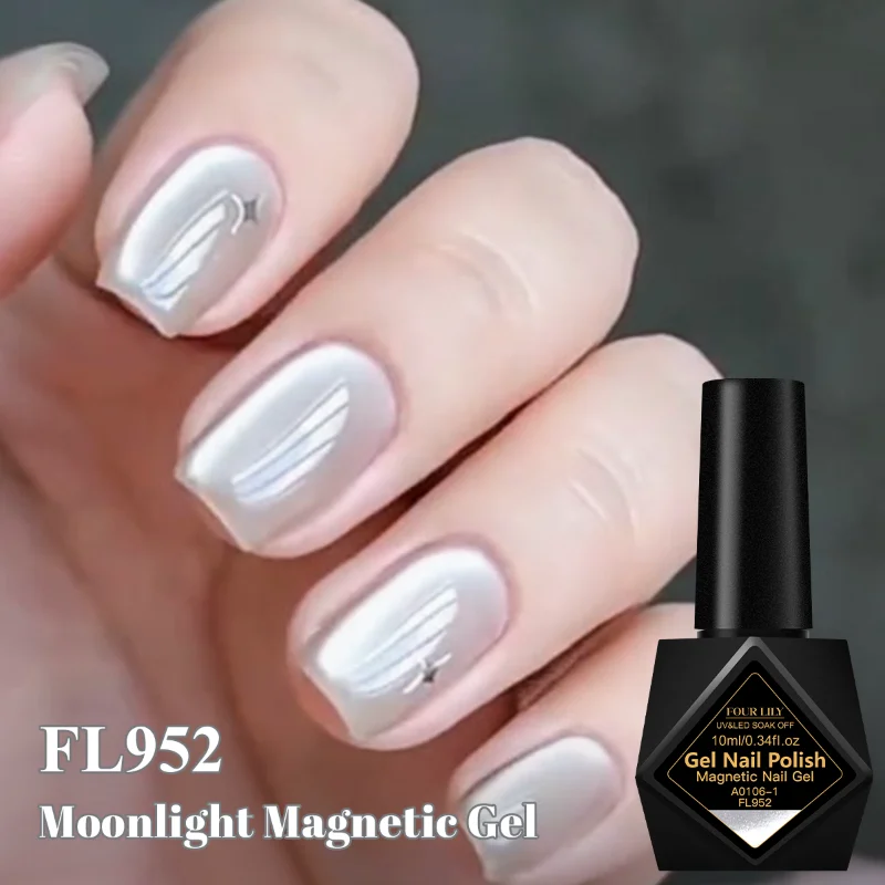10ml Moonlight Cat Magnetic Gel Nail Polish Glitter Effect Semi Permanent UV LED Gel Nail Art Vernis Manicure DIY Nail Supplies