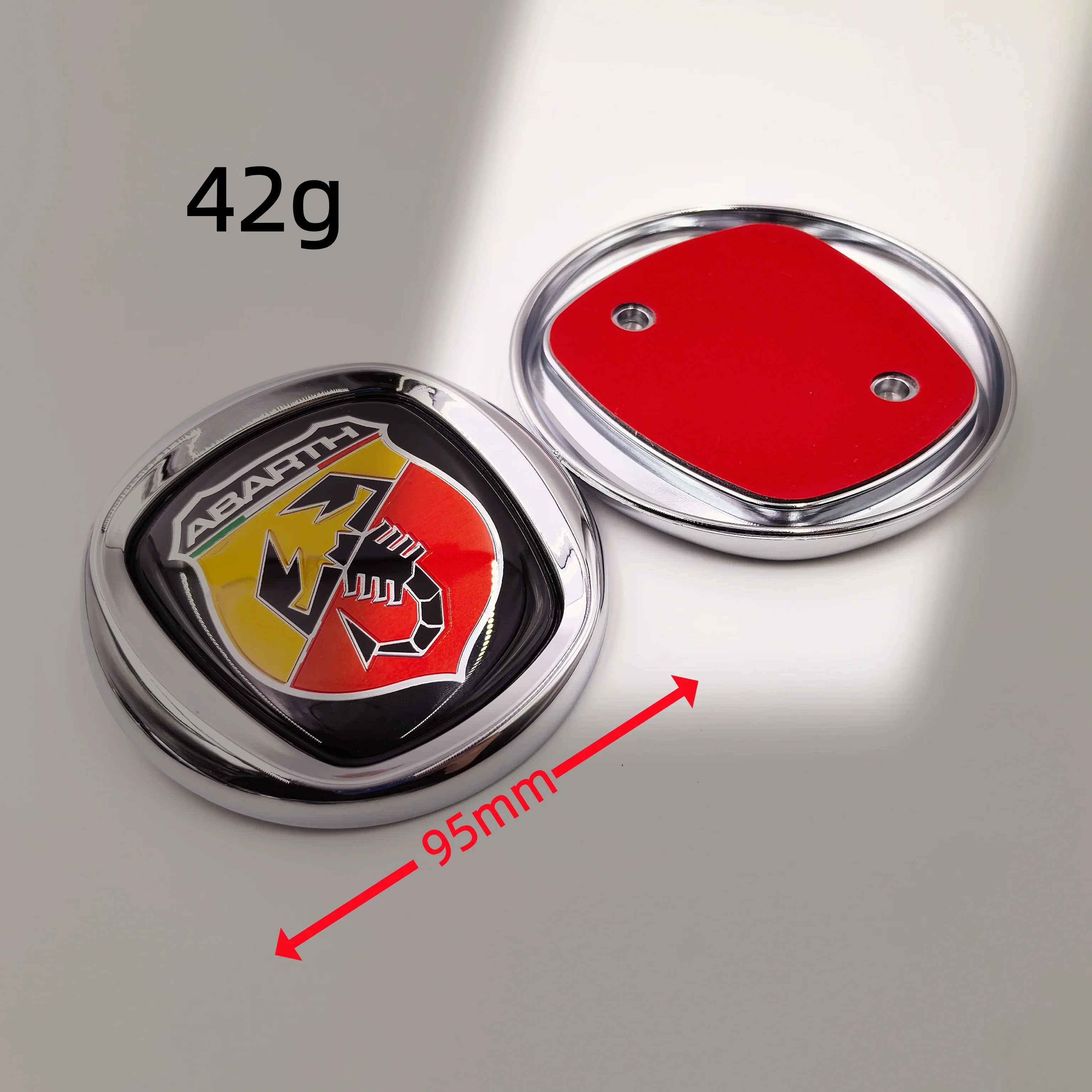 Fiat 500 Abarth 85/90/95/100/120MM Auto-Emblem-Aufkleber für Motorhaube & Kofferraum, Auto-Abzeichen für Motorhaube und Kofferraum – Detail 12