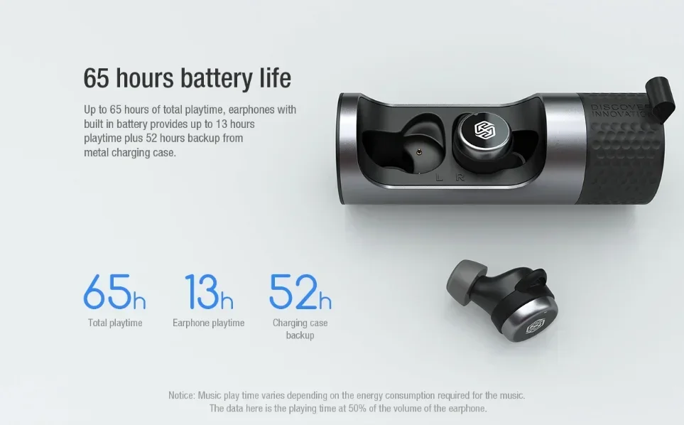 NOWE słuchawki Nillkin z redukcją szumów do iPhone'a 12, wodoodporne IPX5, słuchawki bezprzewodowe QCC