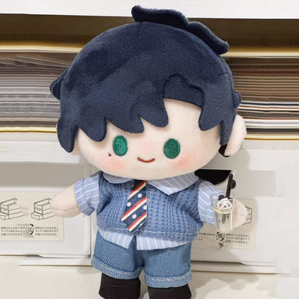 1 ensemble pull gilet 20cm vêtements en coton short en jean uniforme scolaire vêtements en coton tenue Mini vêtements accessoires