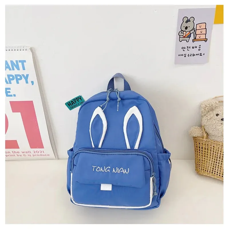 Mochila Escolar de dibujos animados para niños y niñas, bolso de hombro pequeño para guardería