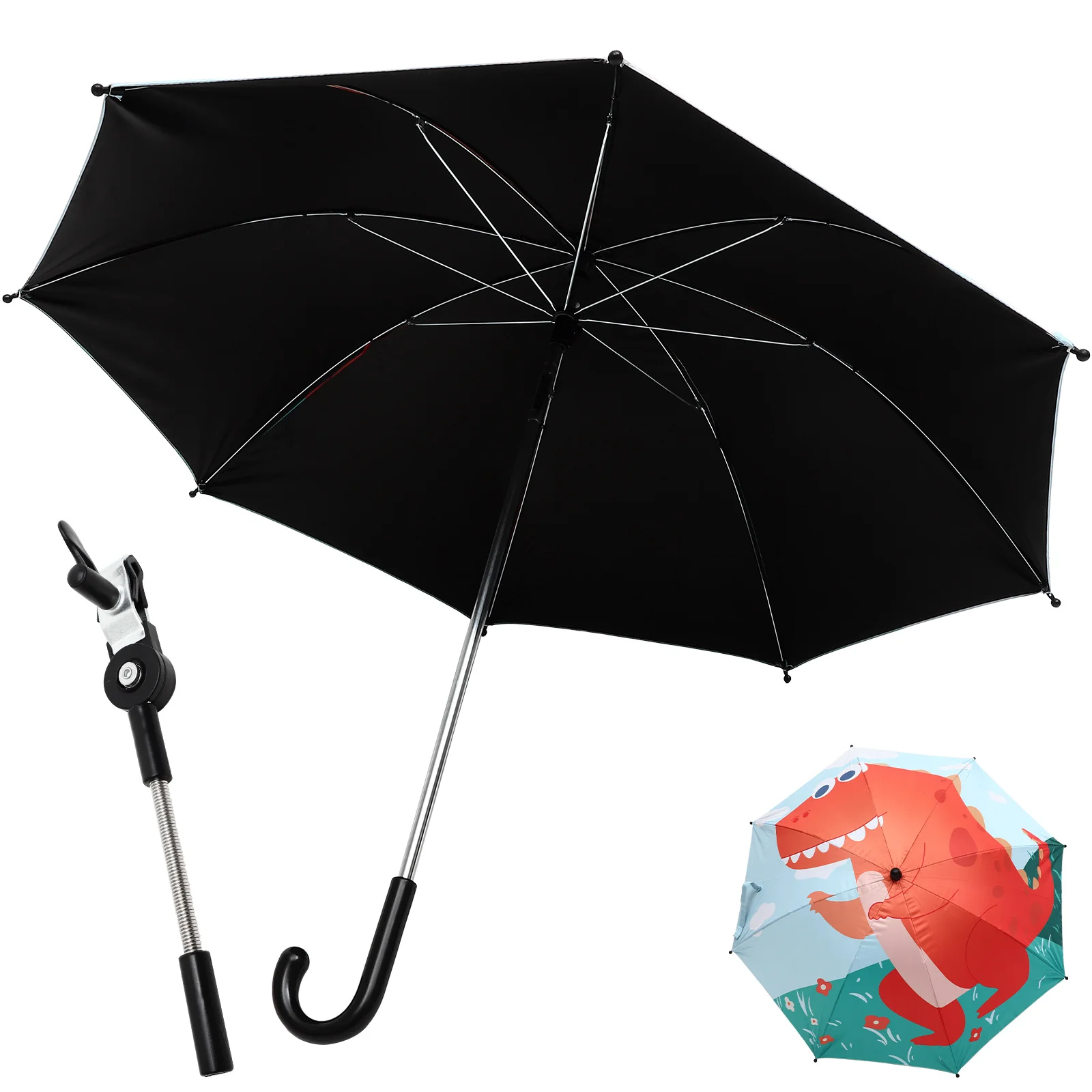

1 set Universal Baby Umbrella UV Sunshade Parasol for Beach Chair Large Waterproof Uv Umbrellas For Sun Protection Portable