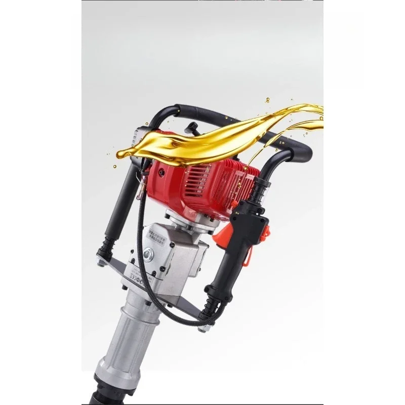 Pile Driver Handheld Electric Highway Guardrail, Flood Control Reserve Material Portable Pile Driver