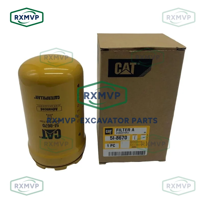 Carter E307 E308 E311 E312 E313 E320 E323 E325 E336 Efficient Hydraulic Filter 5I-8670 Authentic Pilot Filter