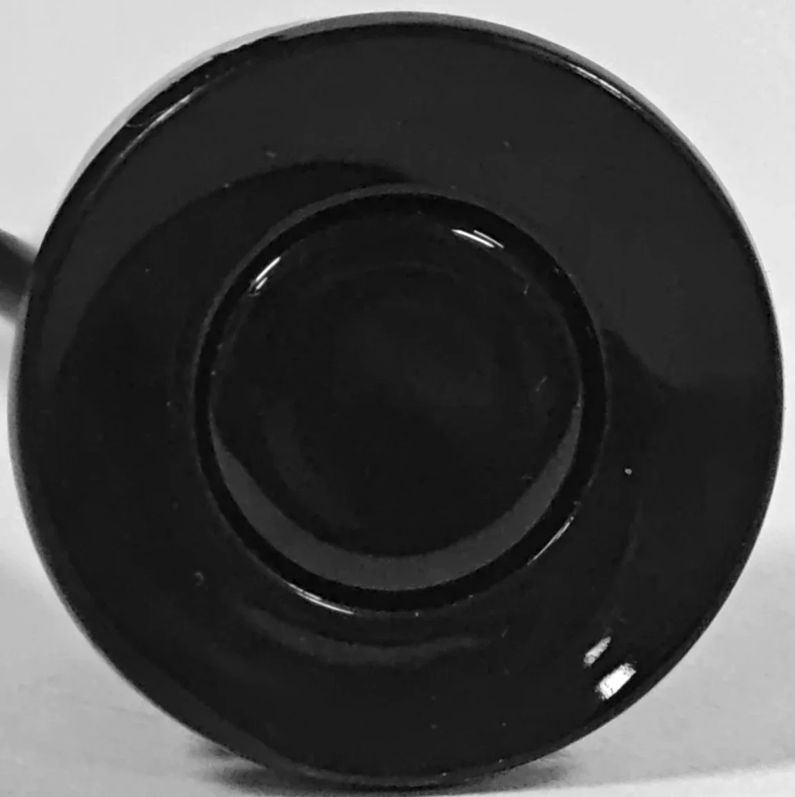 High‑Sensitivity Parking Sensor Car Reverse Radar Probe 22mm Drilling Hole Diameter 2.3M Cable Length Auto Backup Detector BLACK
