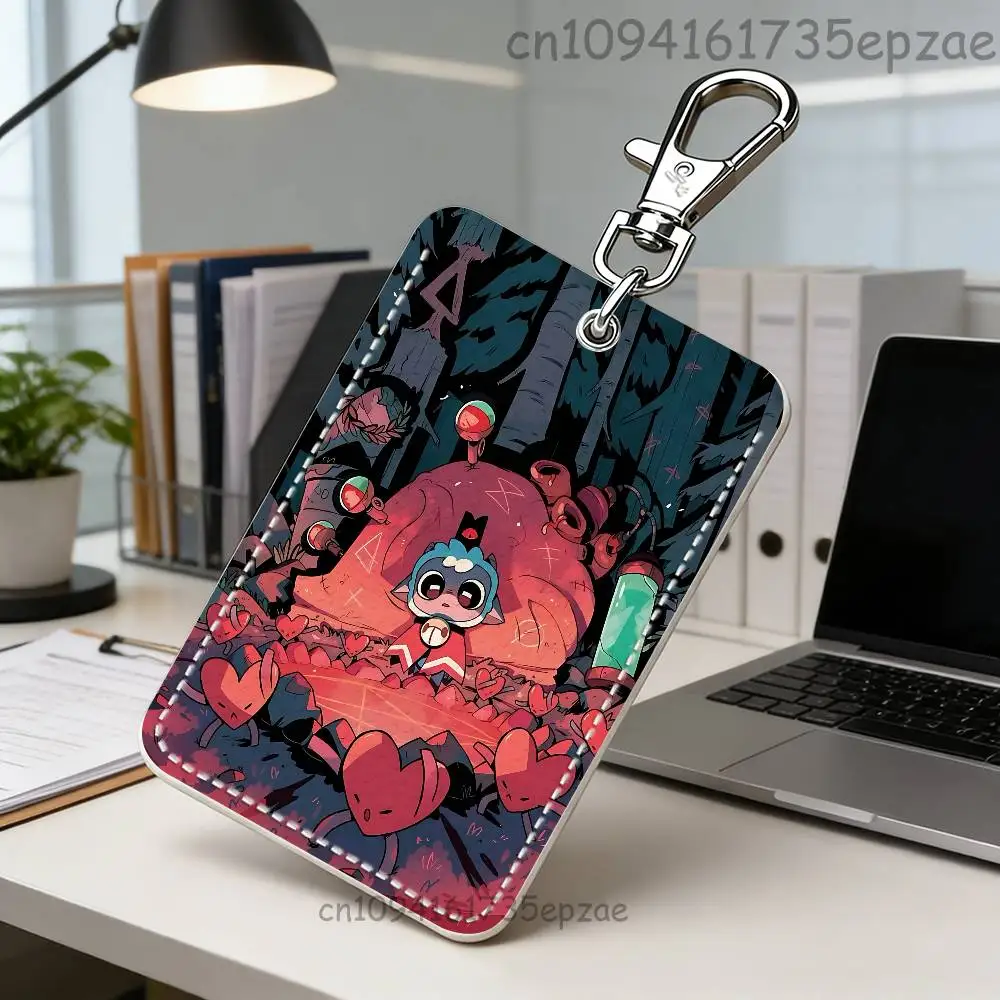 ซี-คัลท์ ออฟ เดอะ แอล-แลมบ์ซองใส่บัตรหนัง PU พรีเมียมพร้อมคาราไบเนอร์โลหะ ดีไซน์ปรับแต่งได้สำหรับการใช้งานในชีวิตประจำวัน