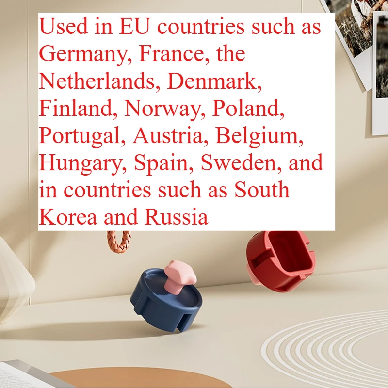 1PC Not globally universalSilicone material European standard socket plug safety cover to prevent electric shock