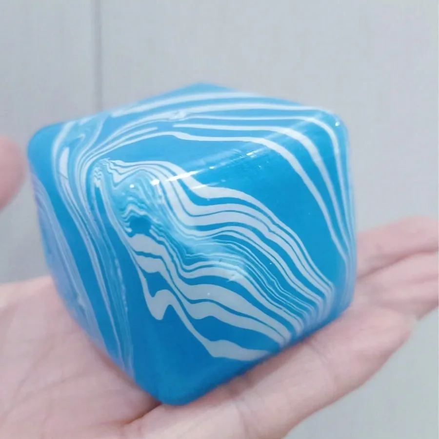 Nuevo Juguete Antiestrés de Imitación de Cubo de Hielo de Rebote Lento 2026, Equipo de Juego, Juguete Sensorial, Juguete Fidget Suave, Cubo