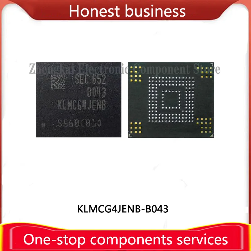 

KLMCG4JENB-B043 64G 100% качество EMMC 64 ГБ BGA153 чип мобильного телефона жесткий диск памяти компьютерное хранилище KLMCG4JENB B043