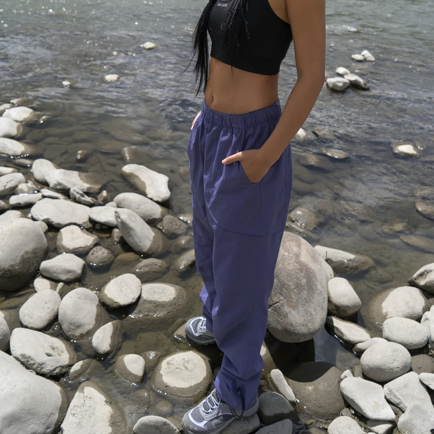 누-준 여성 겨울 전술 하이킹 바지 방풍 야외 방수 보온 산악 빠른 건조 바지 등산 유니섹스