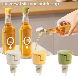Oil Bottle Stopper Cap Food Grade Plastic Gravity Sensor Seasoning Pour Oil Nozzle Leak-Proof Plug Liquor Dispenser Kitchen Tool