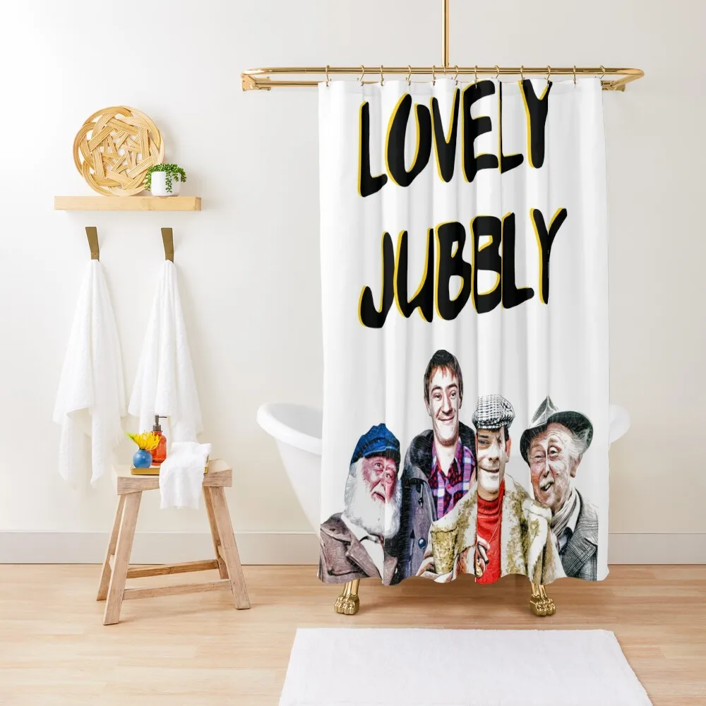 

Lovely Jubbly! Shower Curtain Anime Bathroom Shower Bathroom Luxury Bathroom Shower Set Curtain