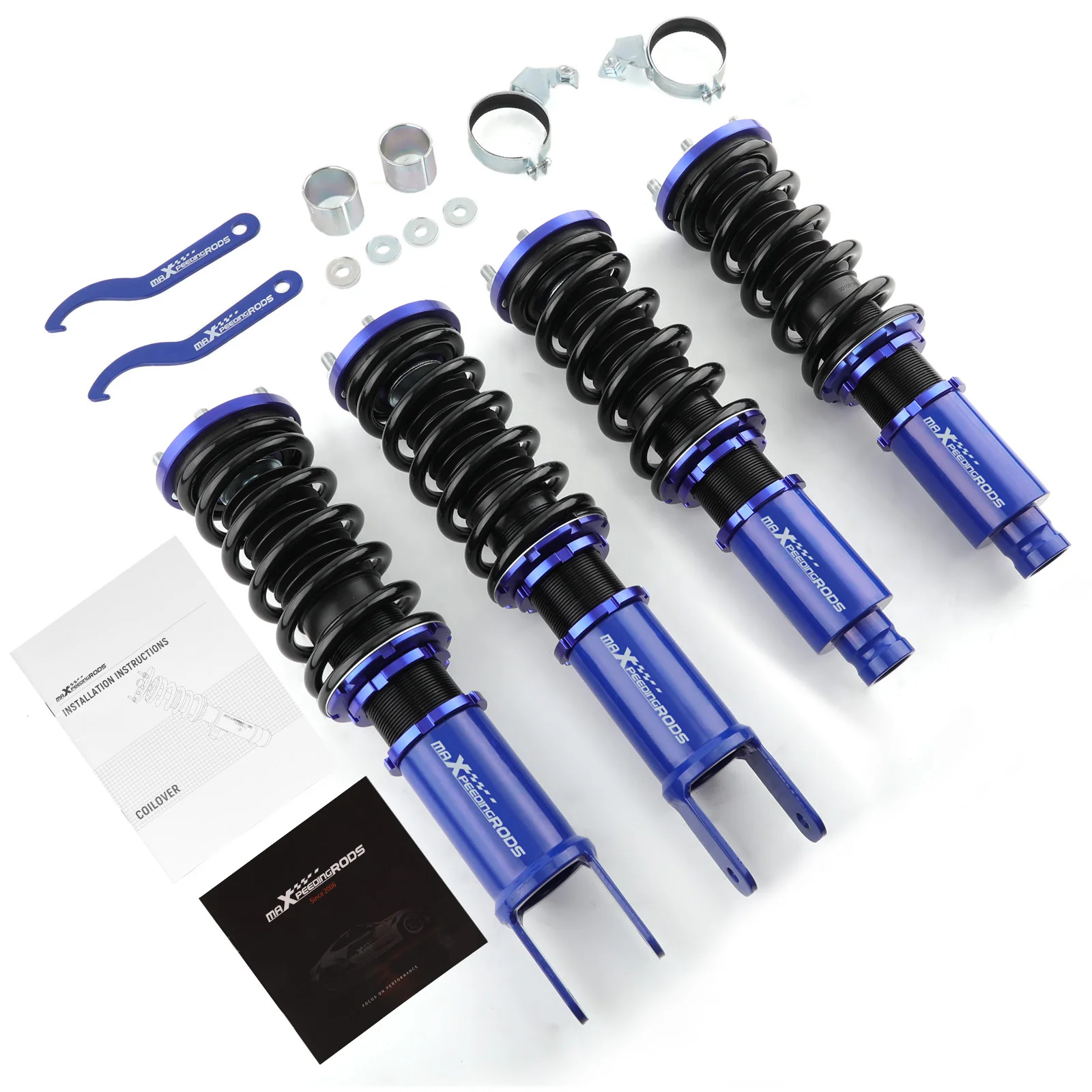 

Racing Coilovers Kit for Honda Civic 92-95 Integra 94-01 DC DB Strut Adj. Height