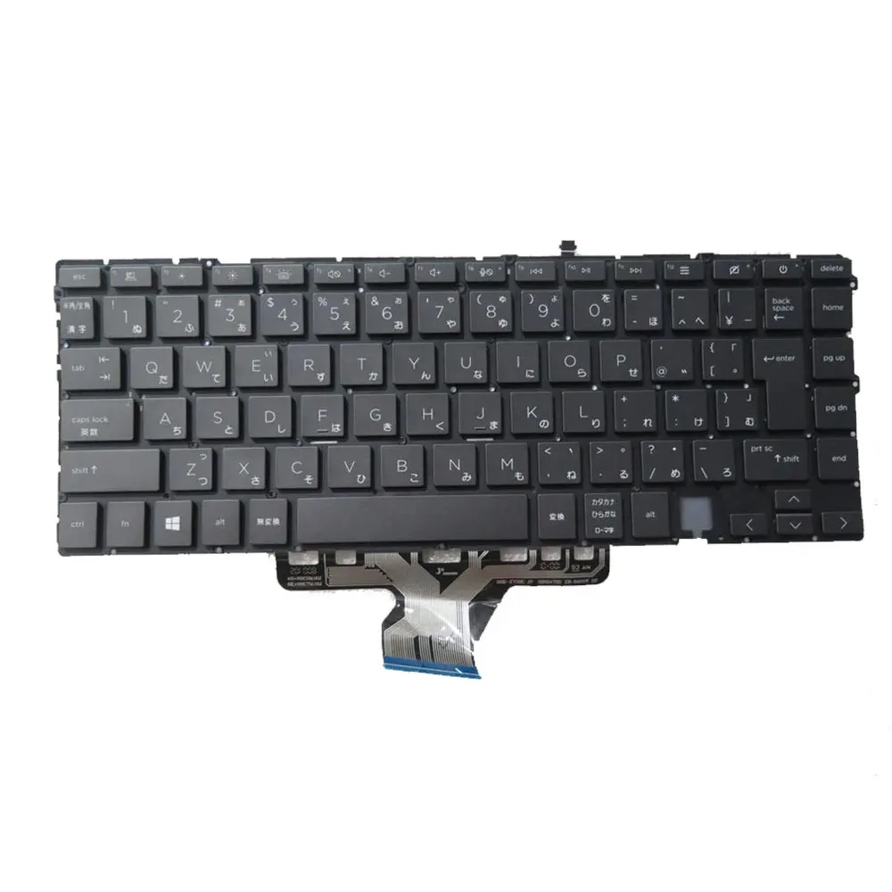 

Клавиатура для ноутбука HP Envy X360 13-AY 13Z-AY L94516-291 NSK-XY3BC 9Z.NHCBC.30J без пленки с подсветкой японский JP темно-серый