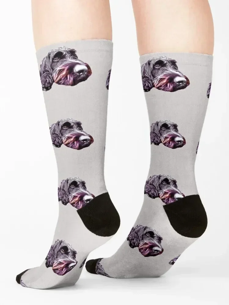 Labradoodle Doodle Dog Poodle Mix Dog Calcetines zapatos hombre Calcetines Para Hombres Mujeres