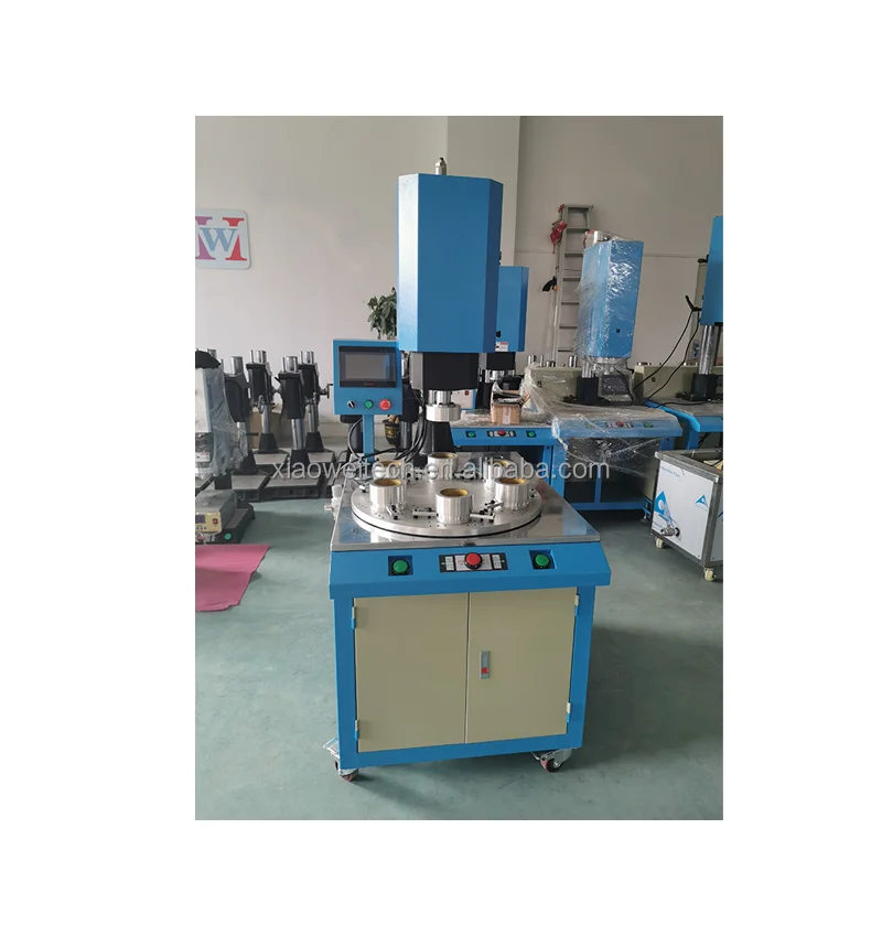 High-Speed Automatic Rotary Melting Ultrasonic Spin Plastic Water Filter Cartridges Machine Ultrasonic Rotary Welder for PVC