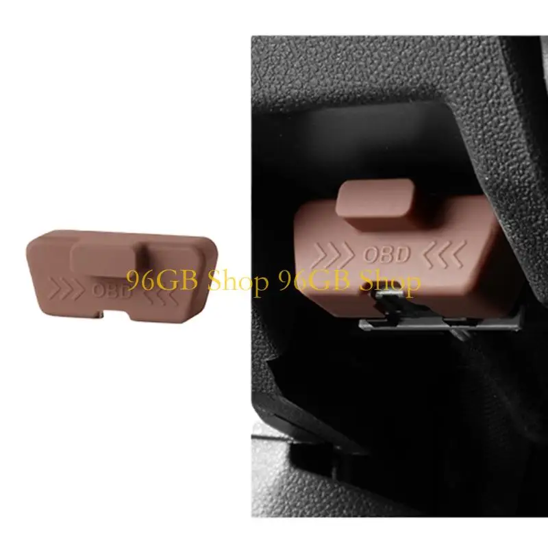 96GB Waterproof Dustproof OBD Port Protector Universal Silicone Cover For Automotive Diagnostic Ports Easy To Install