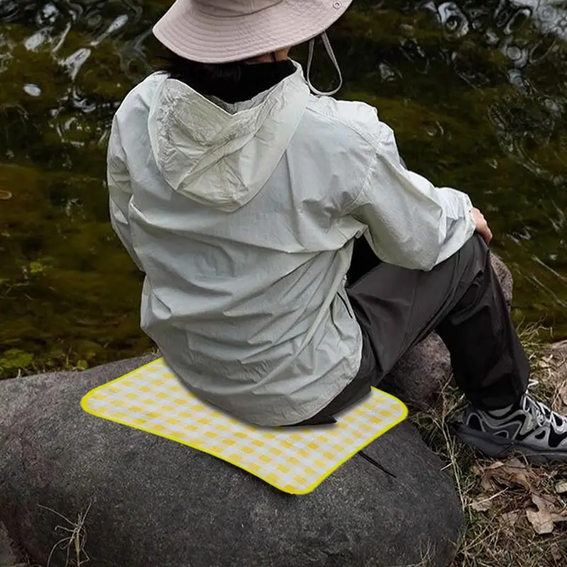 Camping Seat Cushion Waterproof Sit Cushion Travel Cushion Portable Sitting Mat For Outdoor Stadium Camping Backpacking Picnic