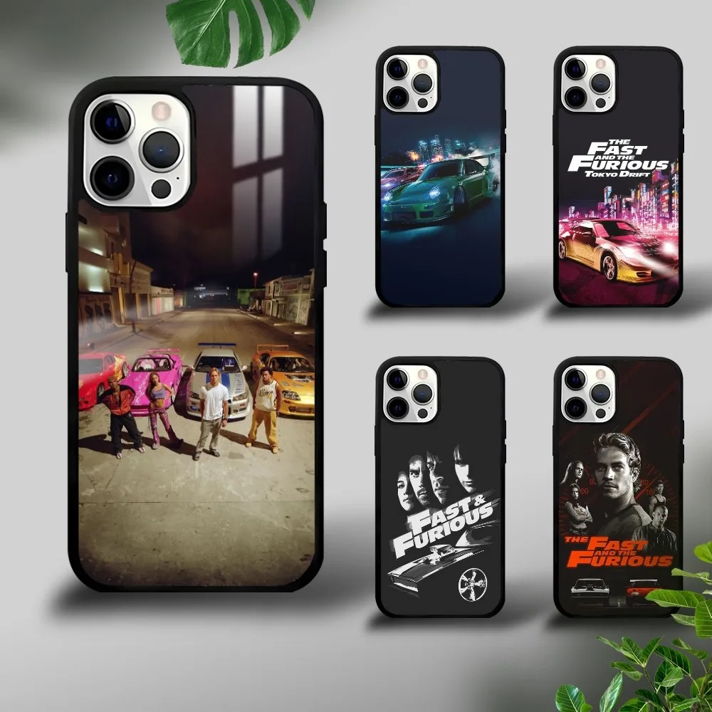 Hot Movie F-Fast & FuriouS Phone Case For iPhone 16 15 14 13 12 11 Pro Xs Max Mini Plus Celulares Hard Funda