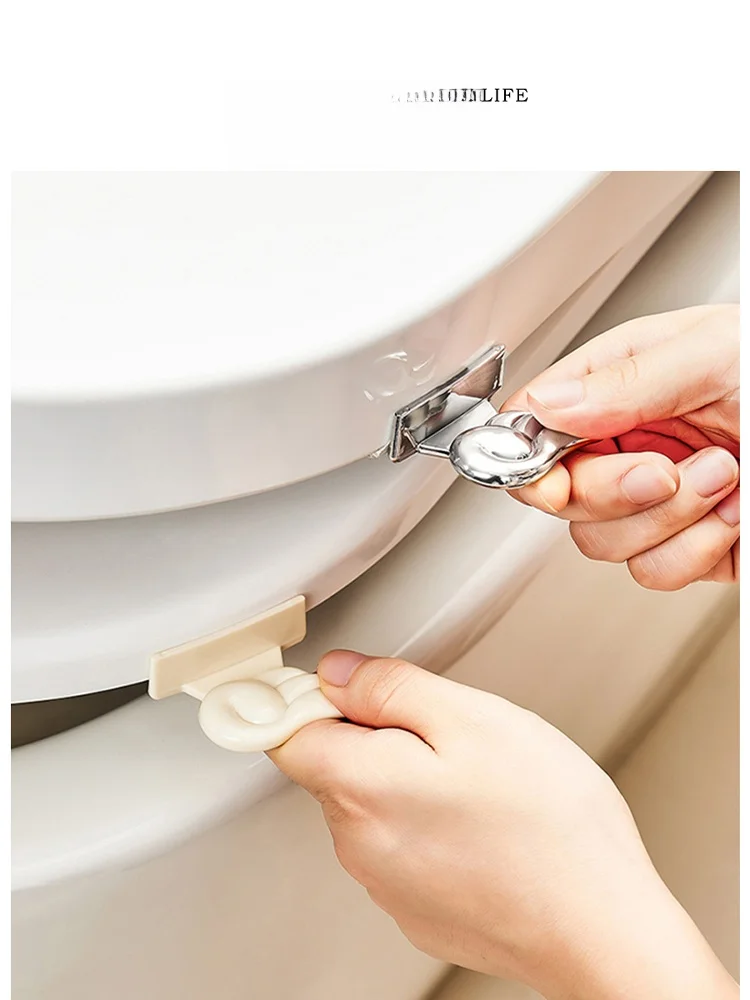 

Подъемник для крышки унитаза Tlife Wing: Защита рук, инструмент для подъема крышки унитаза, бытовой инструмент для уборки Cloud Wing