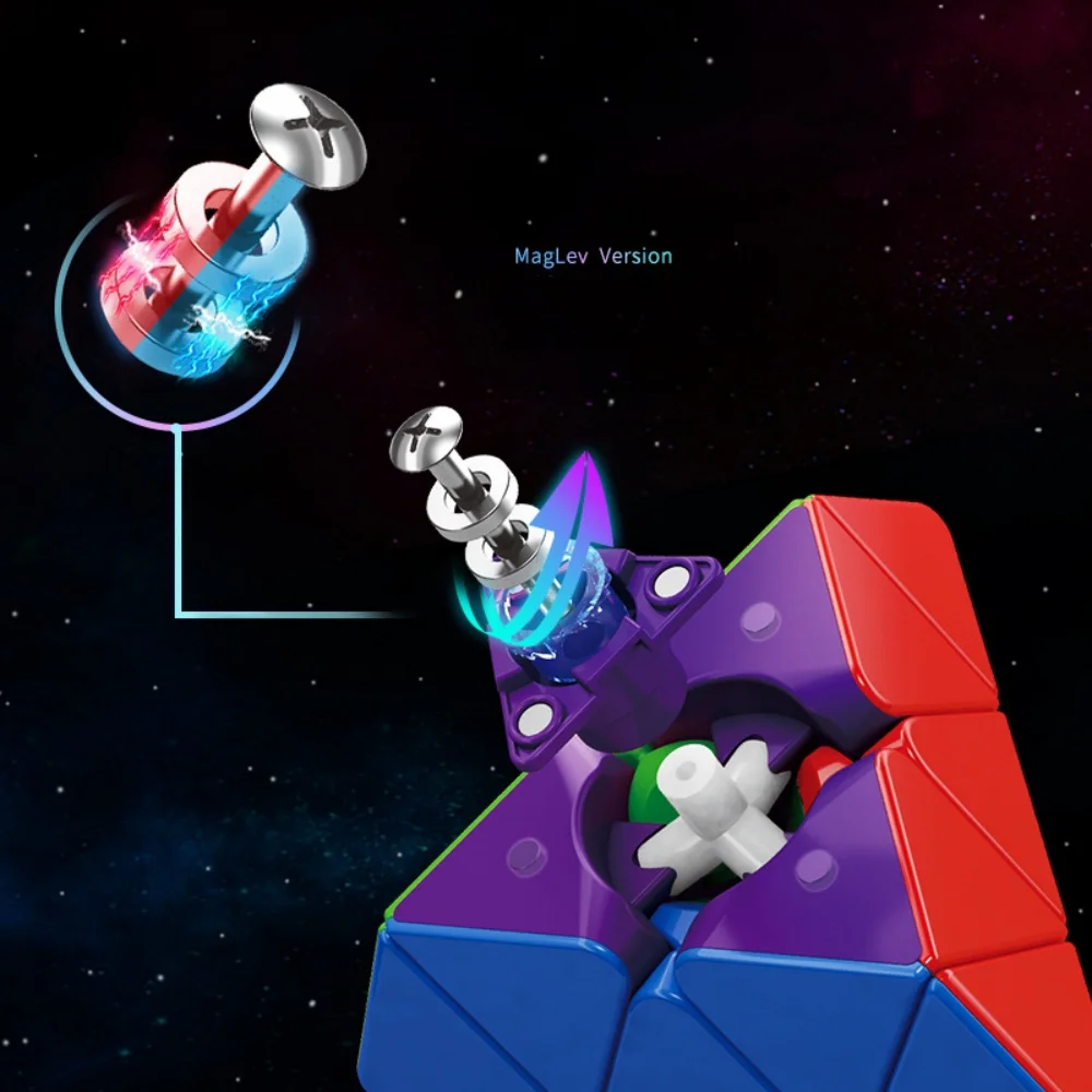 子供のためのプロの魔法のキューブパズルのおもちゃ、mofang、jiaoshi、rs Pencidad、maglevバージョン、3x3、キッズギフト