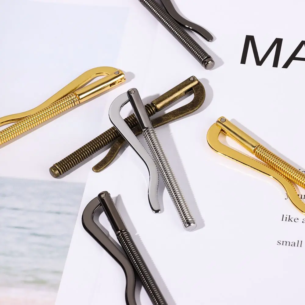 High Quality Metal Replace Parts Bifold Money Clip Spring Clamp Bar Wallet Cash Holder