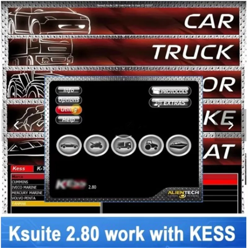 

Ksuite 2.80 Newest software work with K E S S V2 V5.017 for Cars/Trucks/Bikes/Tractros optimized running speed improved wake up