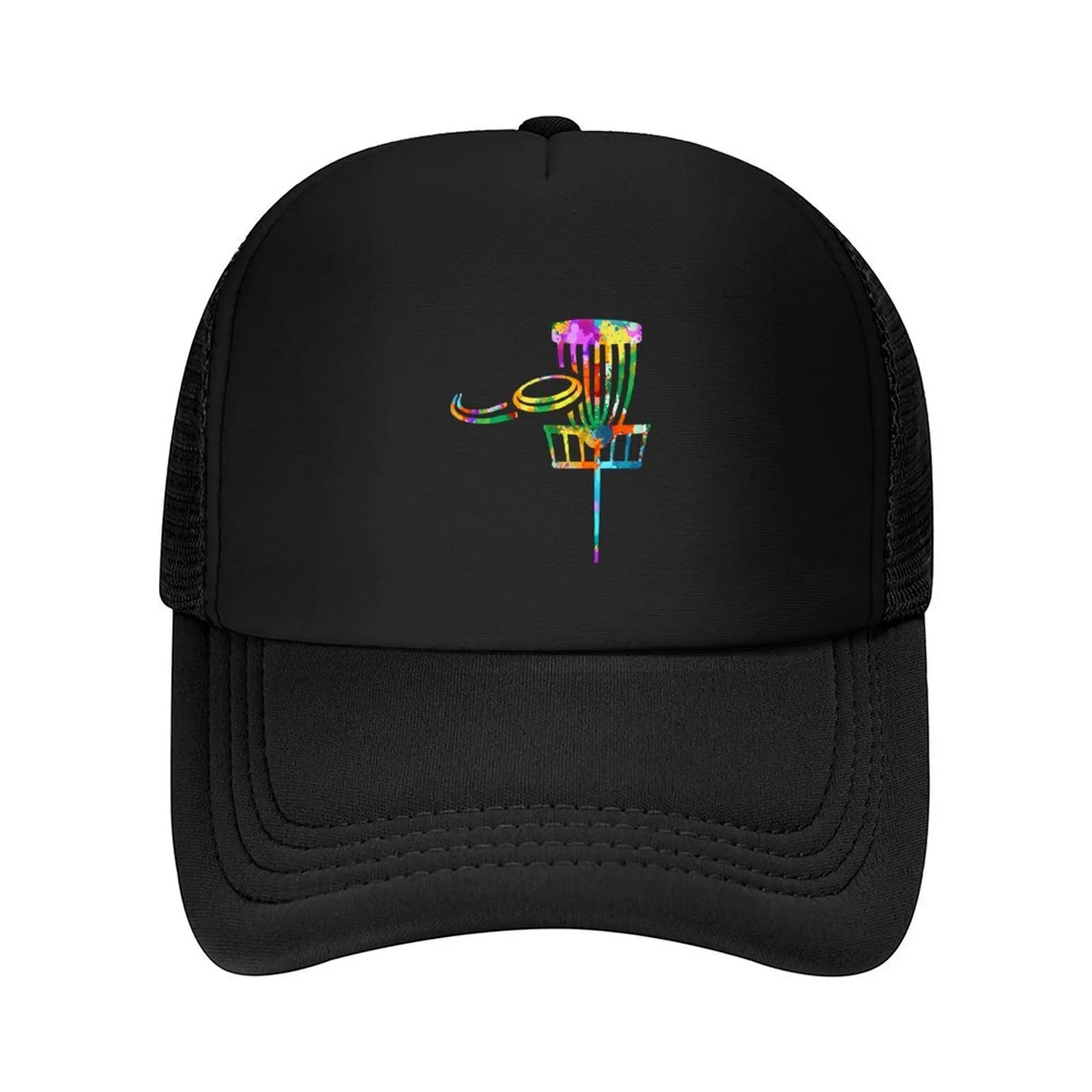 

Disc golf Watercolor Color Baseball Cap winter hats for men Luxury man cap fun hats summer hat Woman Men's