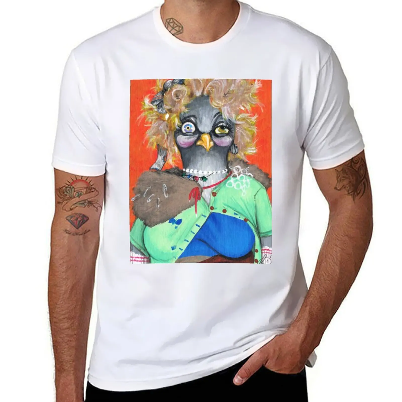 

Belinda the bag lady T-Shirt anime tshirt man t shirts for men casual T-Shirt