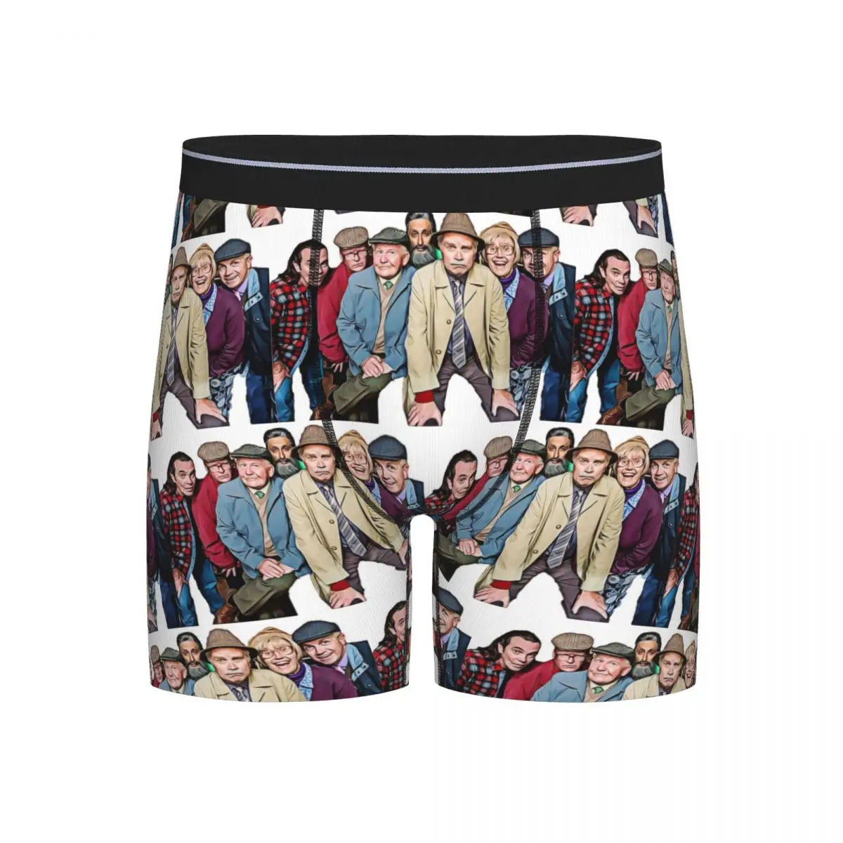 

Long Boxer Underpants Shorts Still Game Crew, The Clansman Panties Men's Comfortable Underwear for Homme Man Boyfriend Gifts