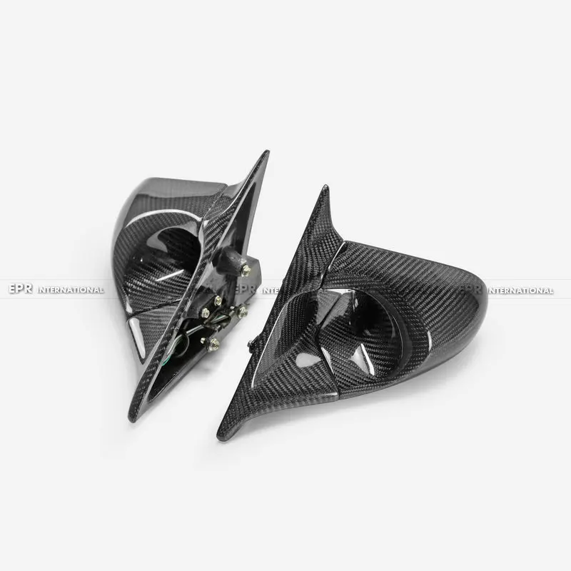 For 98-05 Lexus IS200 Altezza XE10 Aero Mirror Altezza Carbon side mirror spoiler front lip (Left Hand Drive Vehicle)