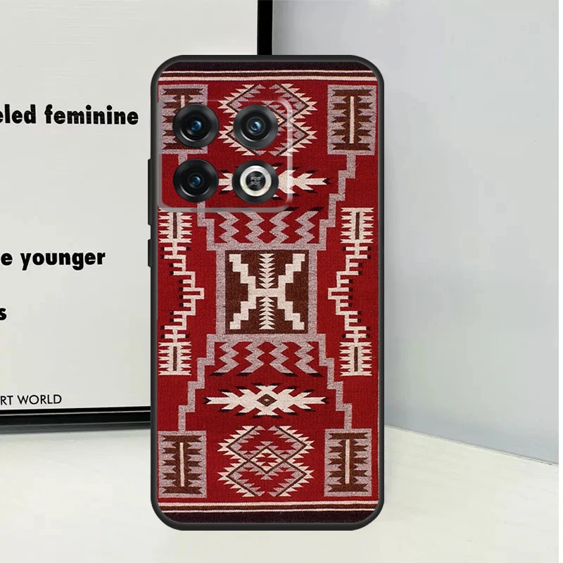 Tribal Ethnic Pattern Case For OnePlus Nord N10 N20 2T CE 2 3 Lite OnePlus 12 11 9 10 Pro 9RT 10R 10T 12R Cover