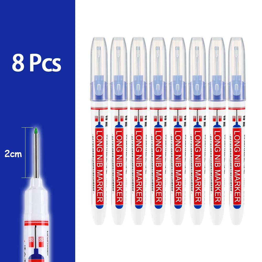 Blue 8Pcs