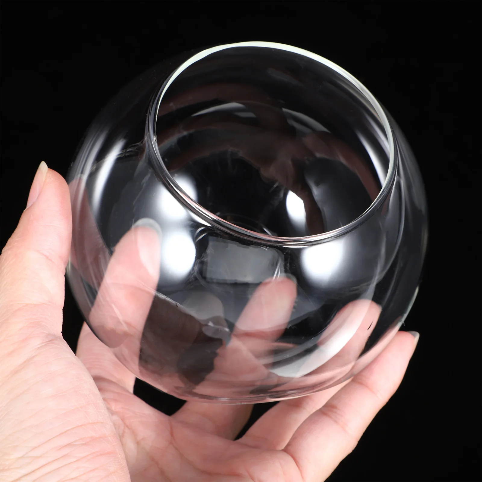 

Glass Hamster Cooling Clear Small Animal Nest Summer Resting Glass Dog Chinchilla Pet Cooling Nest Hedgehog