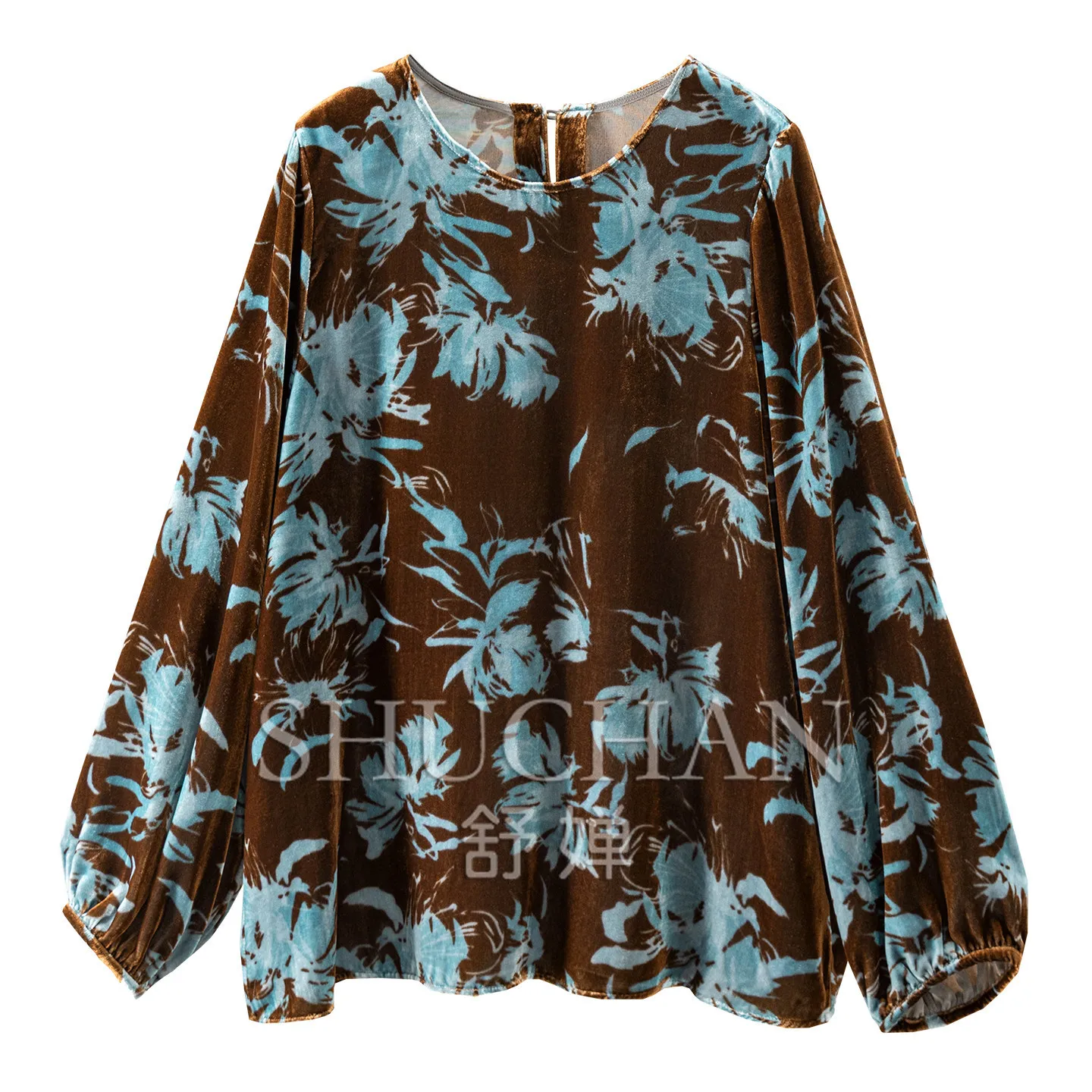 Silk Blouse - TRetro Mansion Aesthetics Blouse Light Luxury
