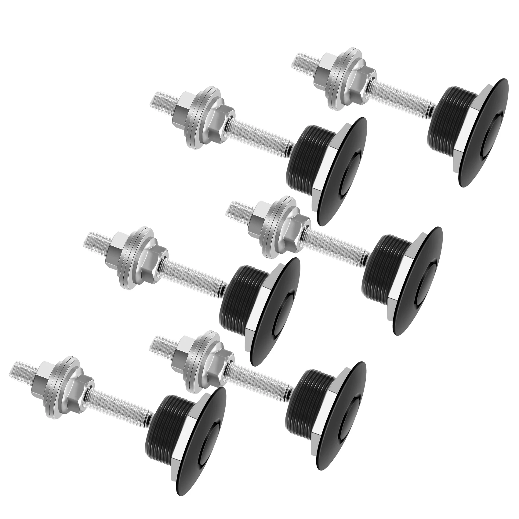 4х кнопочный быстросъемный зажим для бампера автомобиля