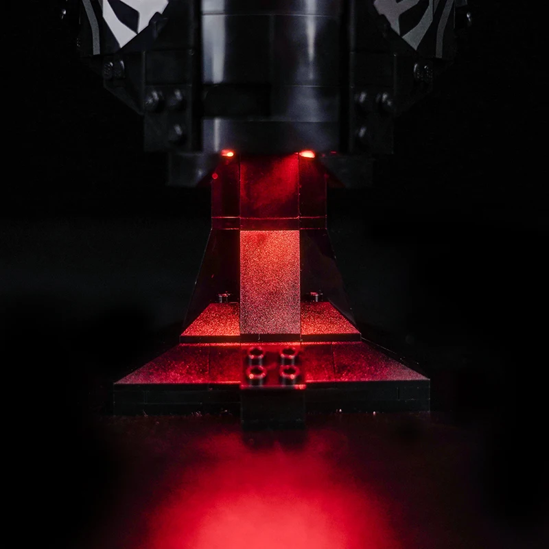 Set Lampu LED Lazishi 75415 Cocok untuk Kylo Ren ™    Hadiah penerangan helm (tidak termasuk blok bangunan)