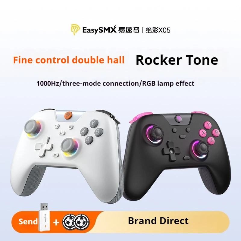 Easysmx X05 Gaming Controller Pc Version Wireless Steam Double Row Horizon Switch Controller Bluetooth Class Xbox Controller