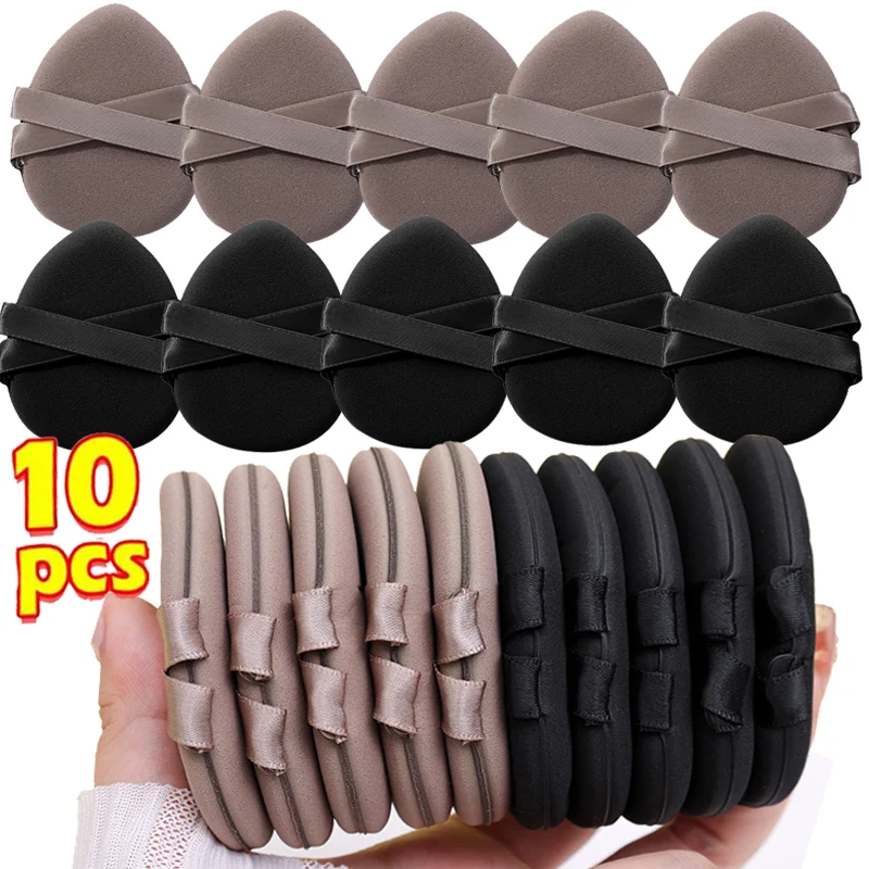 

10PCS Thick Makeup Puff Super Soft Dry and Wet Cosmetic Puff Sponge Air Cushion Powder Puffs Foundation Concealer Makeup Tools