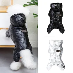 Waterproof Dog Winter Ovrall Clothes Jacket Windproof Outdoor Lightweight Pet Dog Coat Jacket for Small Medium Large Chihuahua