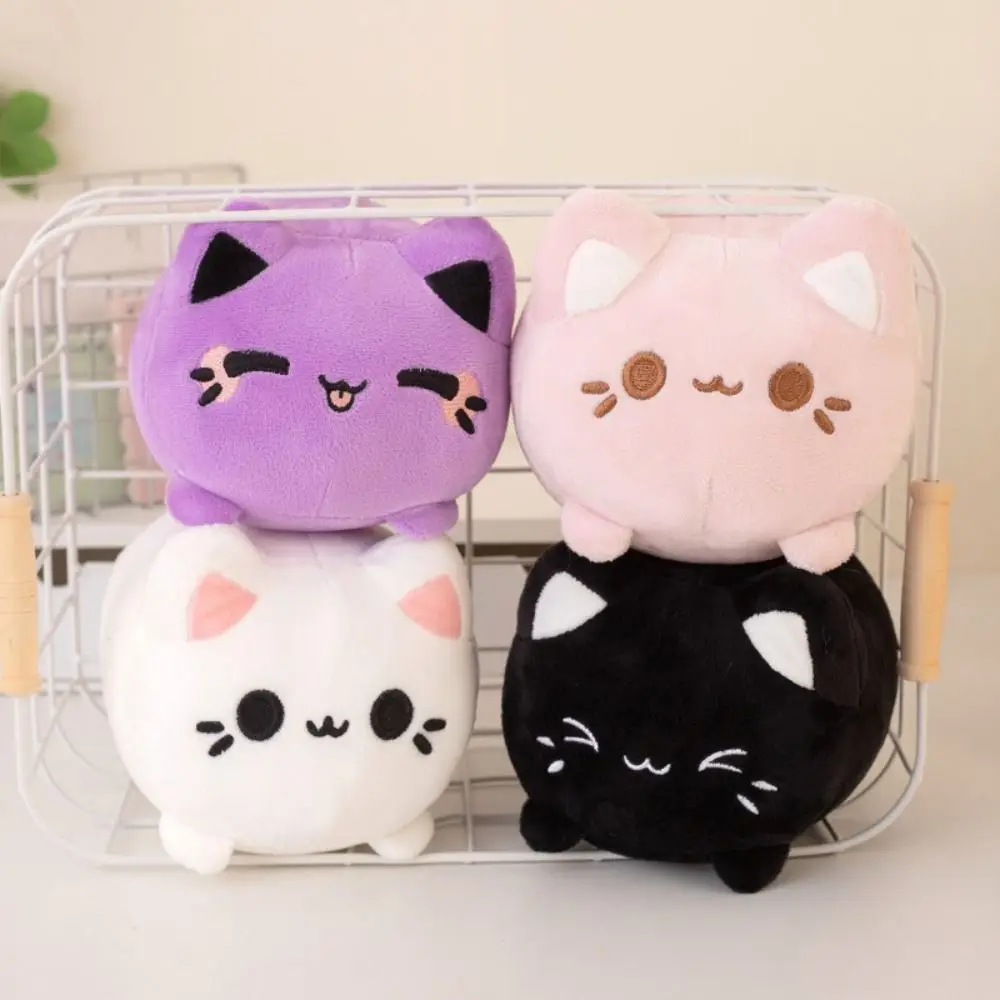 

Home Decor Stuffed Animals Black Cat Stuffed Cute Plushie Pink Peachy Kitten Cartoon 20cm Cat Soft Birthday Presents