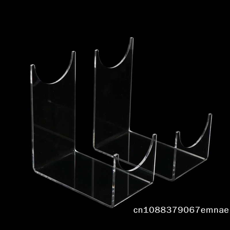

[ZYAS]1/2Pcs Transparent Acrylic Shofar Horn Display Stand U-Shaped Rack Holder for Office And Home Decoration Sword Bracket