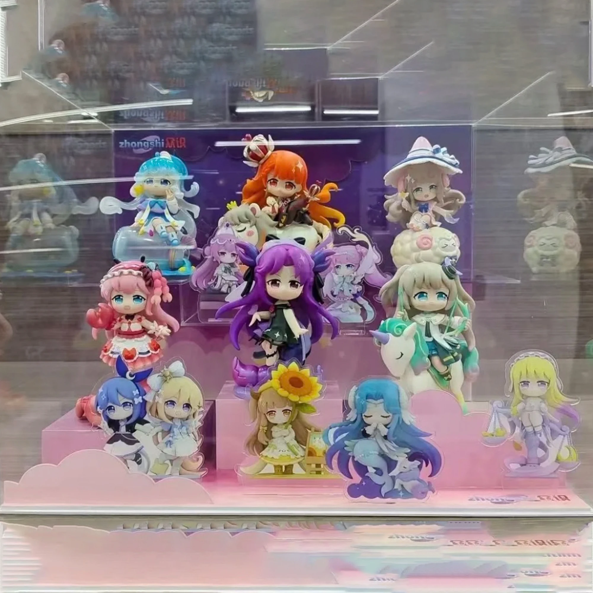 

Новый продукт Sumy Twelve Constellations Series Blind Box оригинальная экшн-фигурка мультяшная модель загадочная коробка аниме фигурка кукла модель